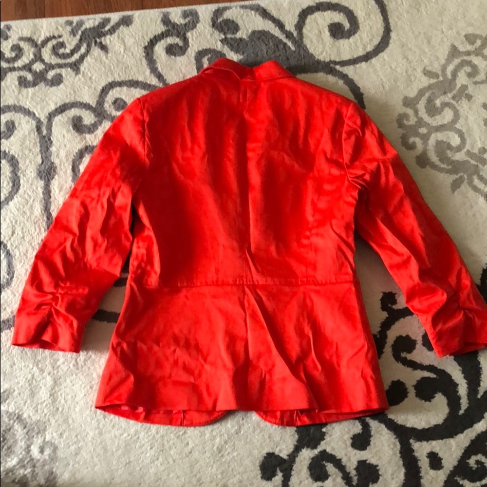 Attention Orange Blazer - Picture 3 of 5